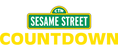 Sesame Street Countdown logo for NES